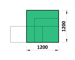 Inleg systeem moduulmaat